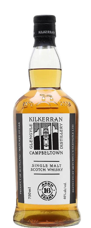 Kilkerran 16 Year Old Single Malt Scotch Whisky 700ml