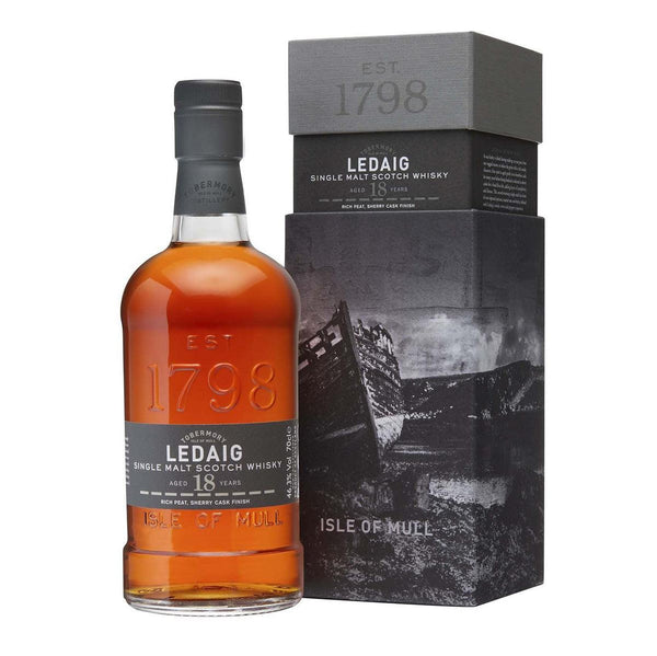 Ledaig 18 Year Old Single Malt Scotch Whisky 700mL