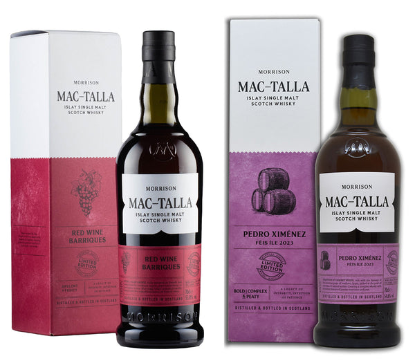 Mac-Talla Limited Editions Islay Single Malt Scotch Whisky BUNDLE