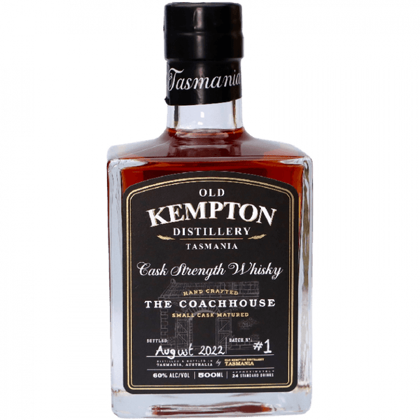 Old Kempton 'The Coachhouse' Cask Strength Australian Whisky Batch 1 500ml