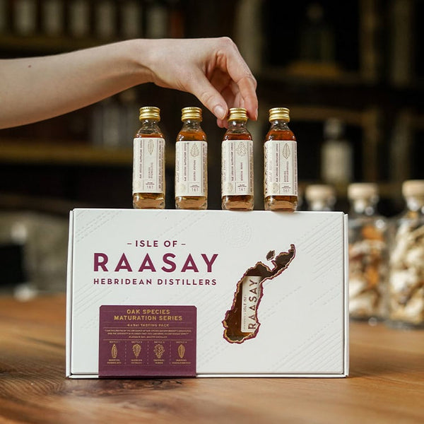 Isle of Raasay Distillery "Oak Species Maturation" Tasting Pack 4 x 50ml