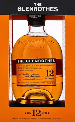 The Glenrothes 12 year old Speyside single malt Scotch Whisky 700ml