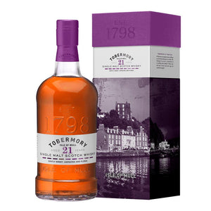 Tobermory 21 Year Old Oloroso Finish Single Malt Scotch Whisky 700mL