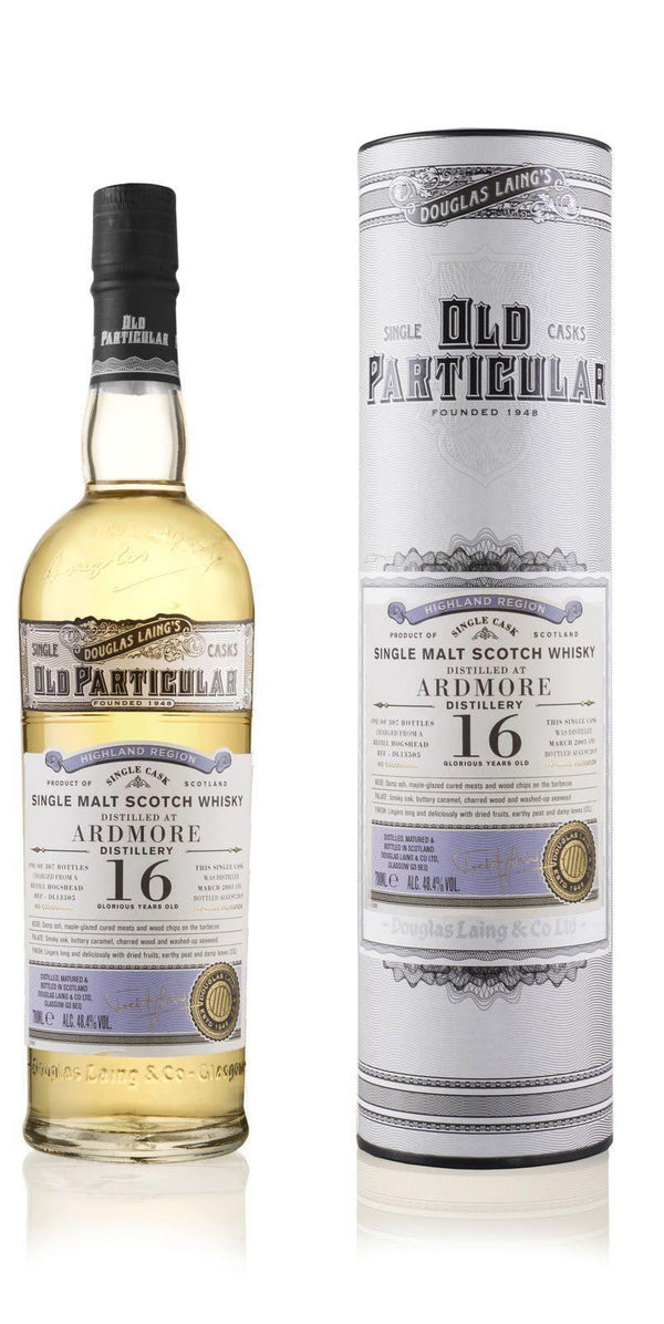 Ardmore 16 Year Old 2003 Scotch Whisky Old Particular by Douglas Laing
