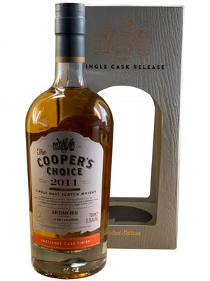 Ardmore 8 year old 2011 Scotch Whisky sauturnes finish Coopers Choice