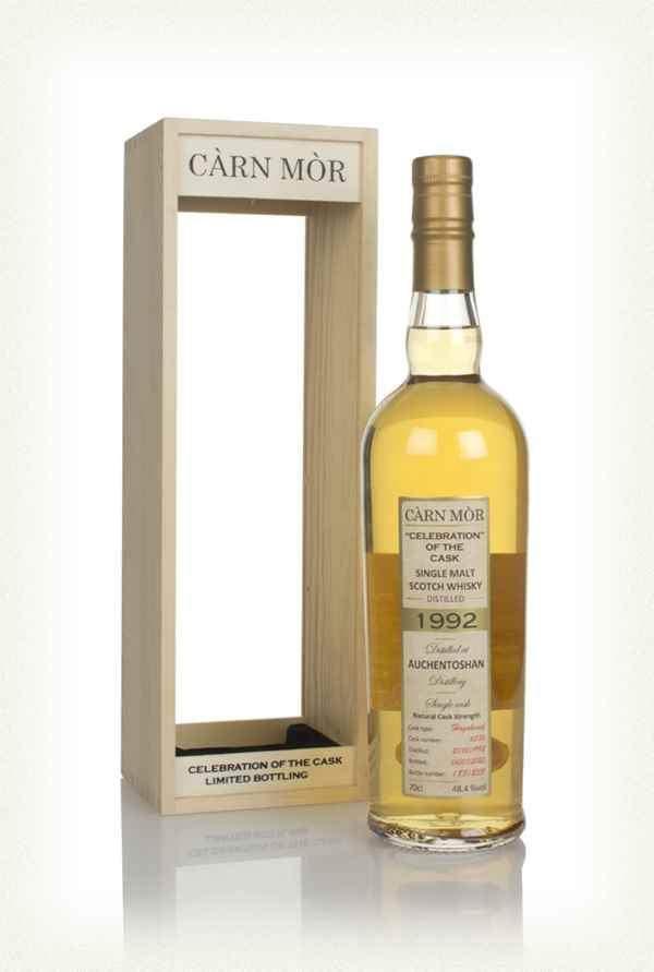 Auchentoshan 27 year old 1992 single cask scotch whisky Carn Mor Celebration of the Cask