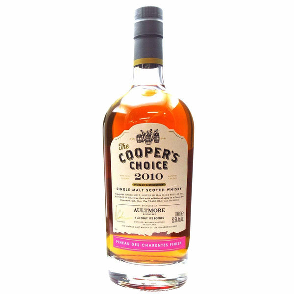 Aultmore 10 Year Old 2010 Pineau Des Charentes Cask Finish - The Cooper's Choice