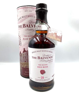 Balvenie 'The Second Red Rose' 21 Year Old single malt Scotch whisky 700ml