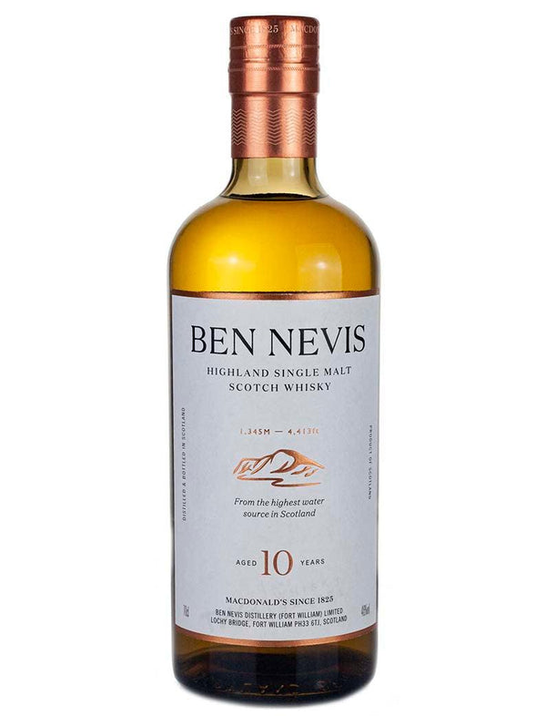 Ben Nevis 10 Year Old Single Malt Scotch Whisky 700mL