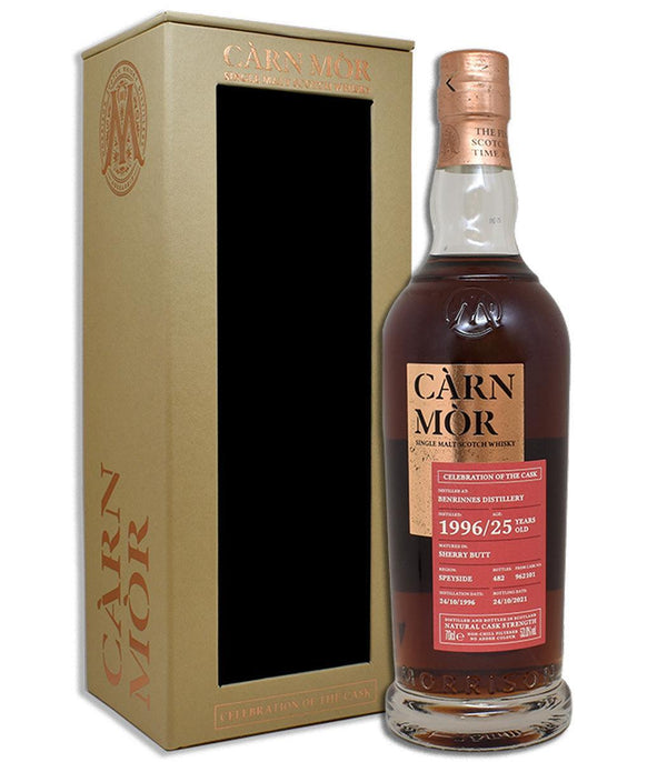 Benrinnes 25 Year Old 1996 Carn Mor Celebration of the Cask Scotch Whisky 700ml