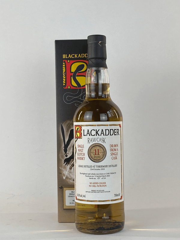 Blackadder Raw Cask Ledaig 11 Year Old Single Malt Scotch Whisky 700ml