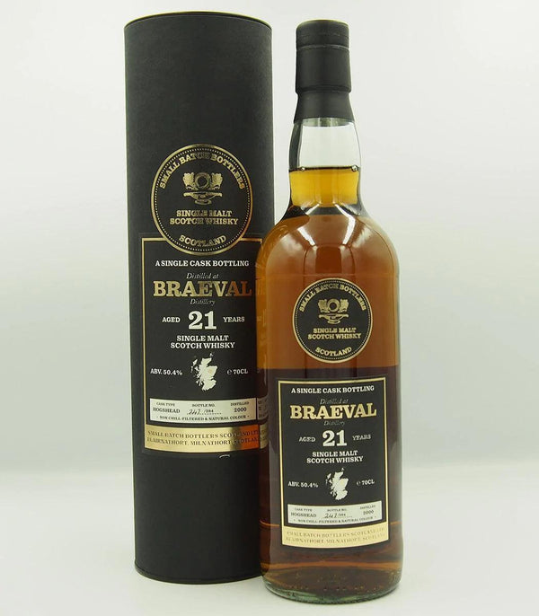 Braeval 21 Year Old (2000) - Small Batch Bottlers Scotch Whisky 700ml