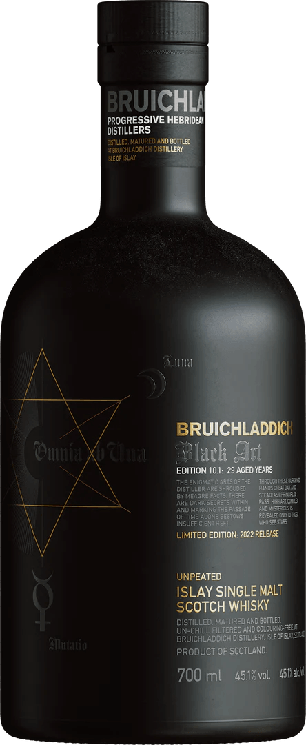 Bruichladdich Black Art 10.1 29 Year Old Single Malt Scotch Whisky 700ml