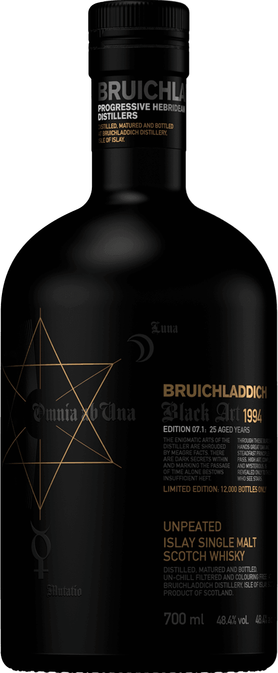 Bruichladdich Black Art 7.1 25 Year Old 1994 Single Malt Scotch Whisky