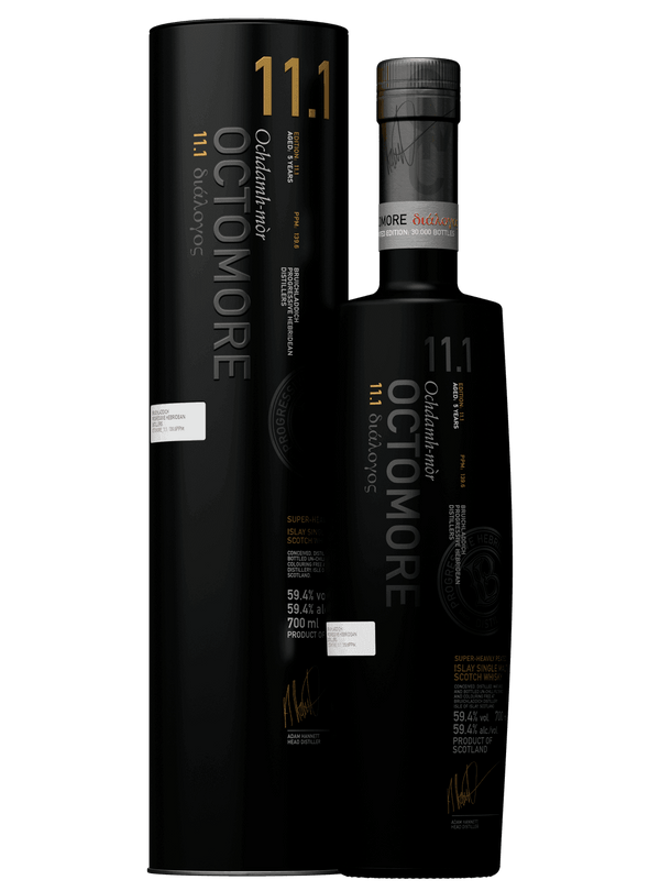 Bruichladdich Octomore 11.1 Cask Strength Single Malt Scotch Whisky 700ml