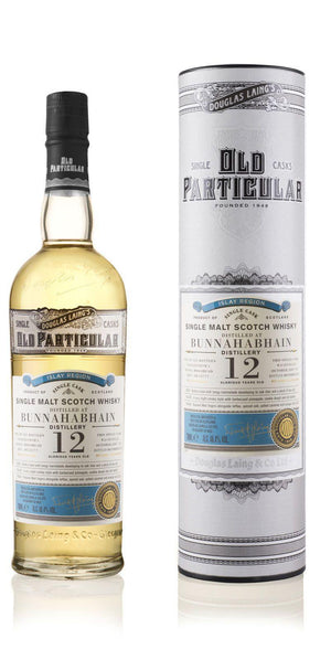 Bunnahabhain 12 year old 2007 scotch whisky by old particular and douglas laing and co
