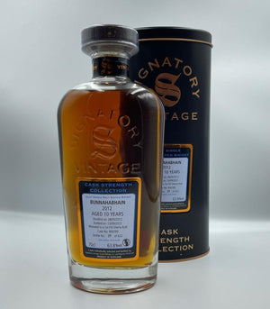 Bunnahabhain 2012 10 Year Old Single Malt Scotch Whisky - Signatory Vintage 700ml