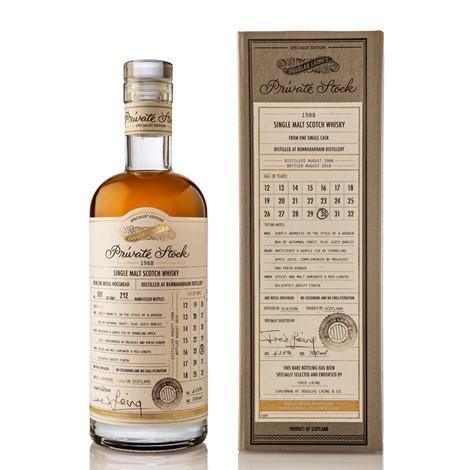 Bunnahabhain 30 year old 1988 2019 Douglas Laing's Private Stock 700ml