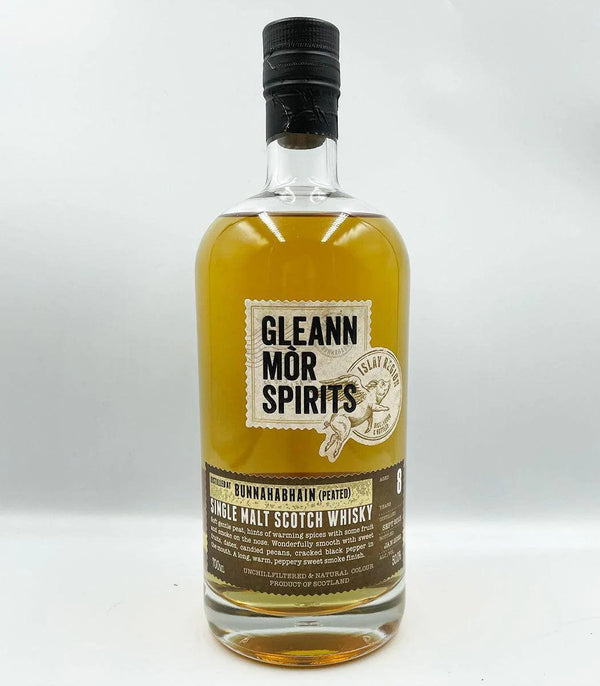 Bunnahabhain 8 Year Old Scotch Whisky, Gleann Mor Spirits 700ml