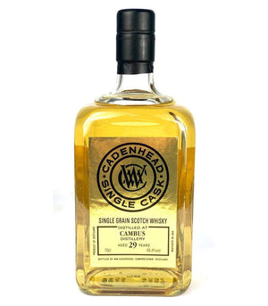 Cambus 1988 29 Year Old Grain Scotch Whisky - Cadenhead 700mL