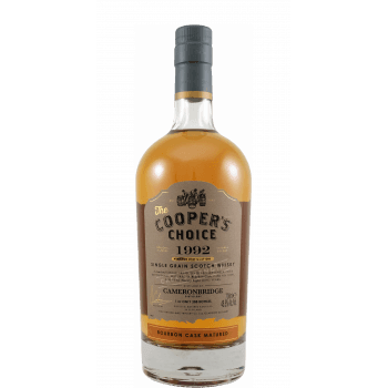 cameronbridge 1992 30 year old cooper's choice single grain scotch whisky