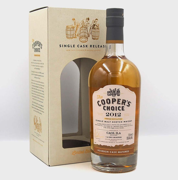 Caol Ila 8 year old 2012 - The Cooper's Choice