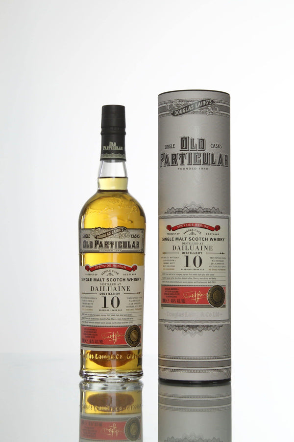 Dailuaine 10 year old 2008 single cask scotch whisky by Old Particular and Douglas Laing 700ml in gift tube