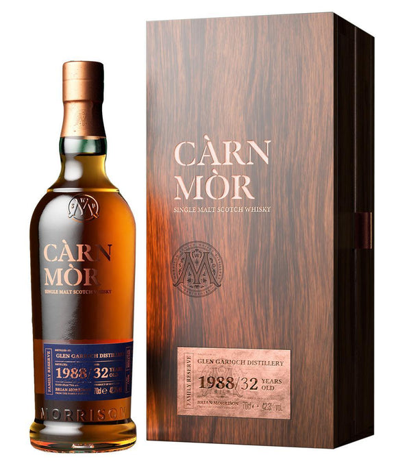 Glen Garioch 32 year old 1988 Carn Mor Family Reserve single malt Scotch Whisky 700ml