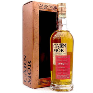 Glen Grant 27 year old 1993 Morrison Scotch Whisky Distillers Carn Mor Celebration of the Cask single malt scotch whisky