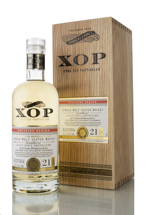 Glen Spey 21 year old single cask scotch whisky by XOP and Douglas Laing