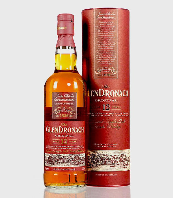 Glendronach 12 Year Old Single Malt Scotch Whisky 700mL