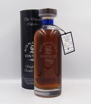 Glenrothes 24 Year Old 1997 single malt Scotch Whisky - Signatory Vintage Ibisco decanter (700mL)