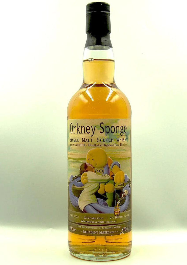 Highland Park 23 Year Old 1998 Ed. 001 Single Malt - Orkney Sponge 700mL