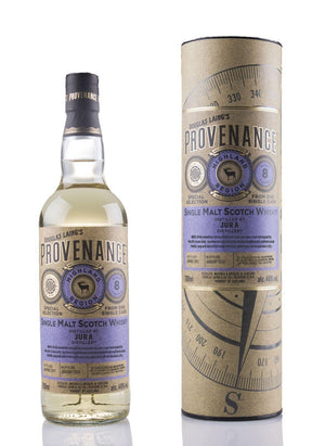 Jura 8 year old 2011 single cask scotch whisky by Provenance Douglas Laing 700ml in gift tube