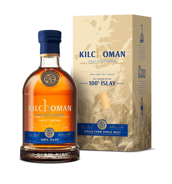Kilchoman, 100% Islay, 11th Edition (2021) Islay single malt Scotch Whisky