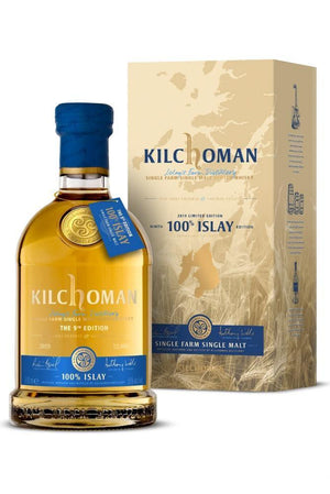 Kilchoman 100% islay 2019 release single malt scotch whisky 700ml in gift box