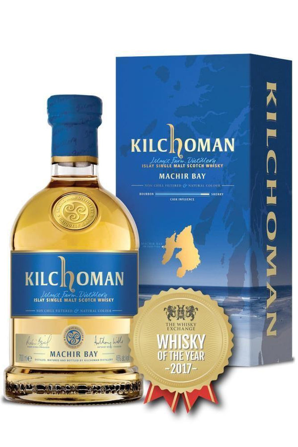 Kilchoman Machir Bay 700ml scotch whisky in gift box