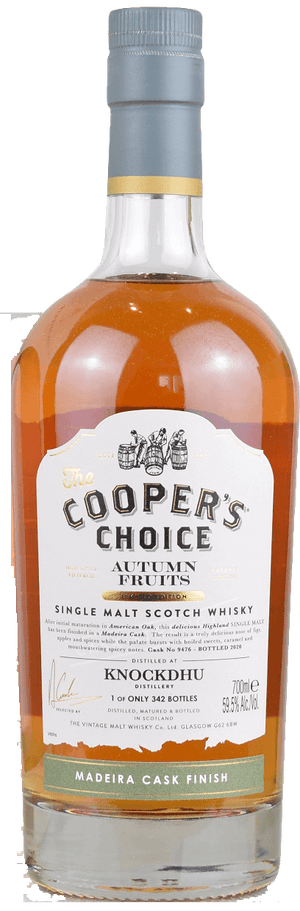 Coopers Choice Knockdhu Autumn Fruits NAS Coopers Choice scotch whisky 700ml