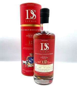 Linkwood 12 Year Old Single Malt Scotch Whisky - DS Tayman Syrah Edition 700mL