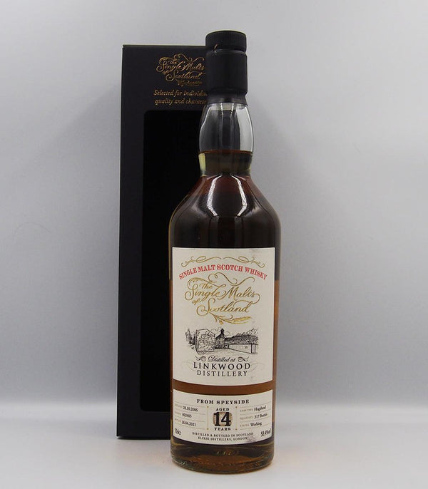 Linkwood 14 year old Speyside single malt Scotch whisky - The Single Malts of Scotland