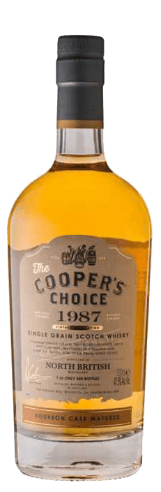 Coopers Choice North British single grain scotch whisky 1987 32 year old 700ml