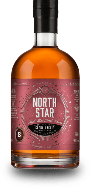 North Star Glenallachie 8 year old (2008) single cask malt scotch whisky