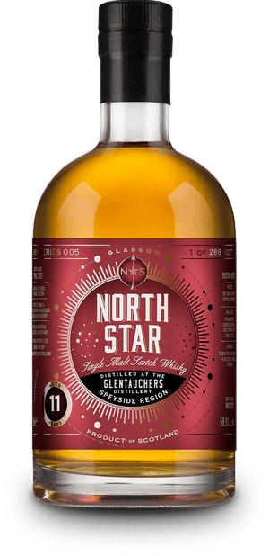 North Star Glentauchers 11 year old 2017 single cask malt scotch whisky