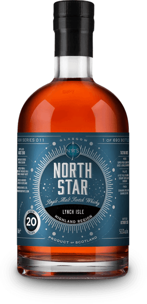 North Star Lynch Isle 20 year old single malt scotch whisky