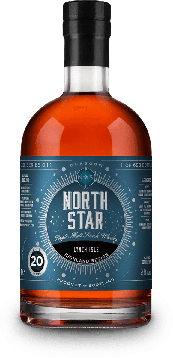 North Star Lynch Isle 20 year old single malt scotch whisky