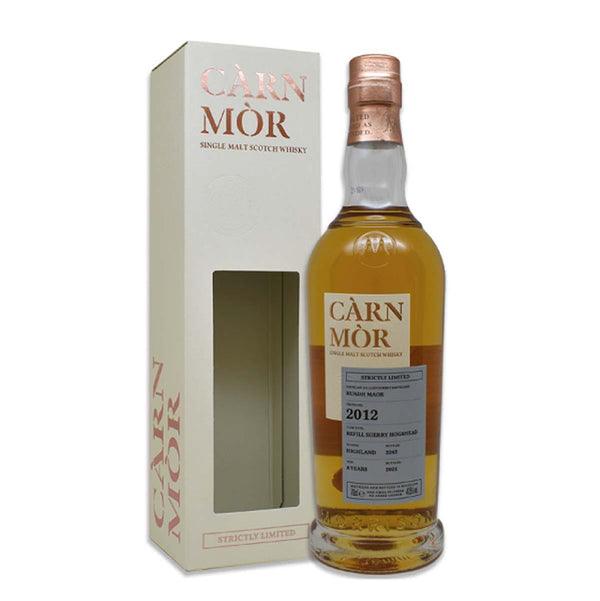 Ruadh Maor 8 Year Old 2012 Morrison Carn Mor Strictly Limited Scotch Whisky
