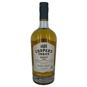 Secret Orkney 15 year old 2005 Coopers Choice single malt scotch whisky 700ml