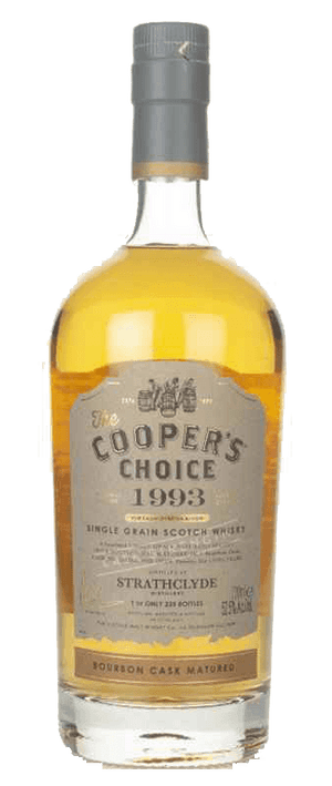 Coopers Choice Strathclyde 1993 27 year old single grain scotch whisky 700ml