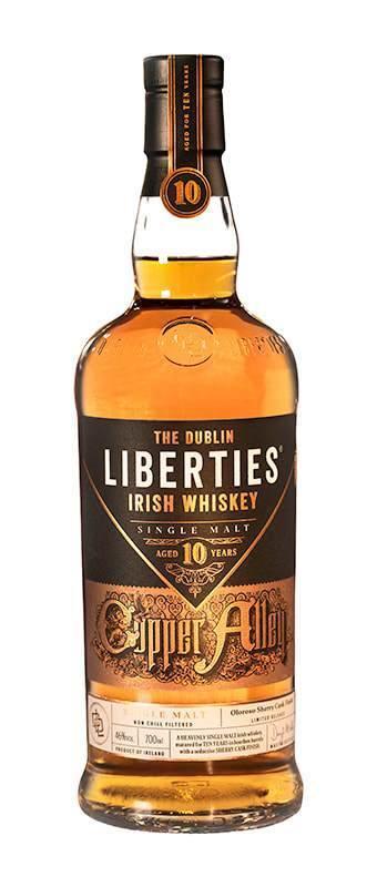 The Dublin Liberties Copper Alley 10 year old single malt Irish Whiskey