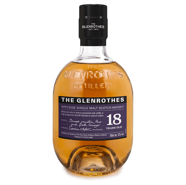 The Glenrothes 18 year old Speyside single malt Scotch Whisky